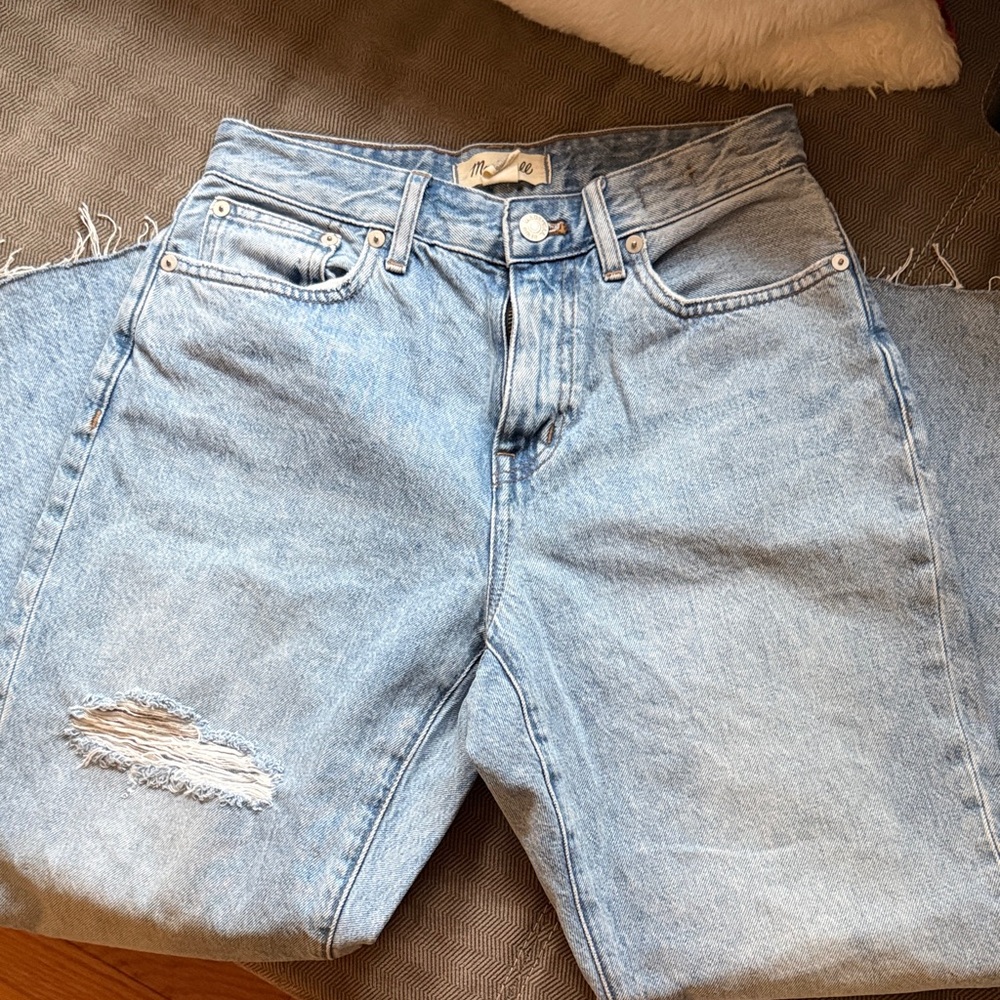 Madewell Classic Blue Denim Jeans